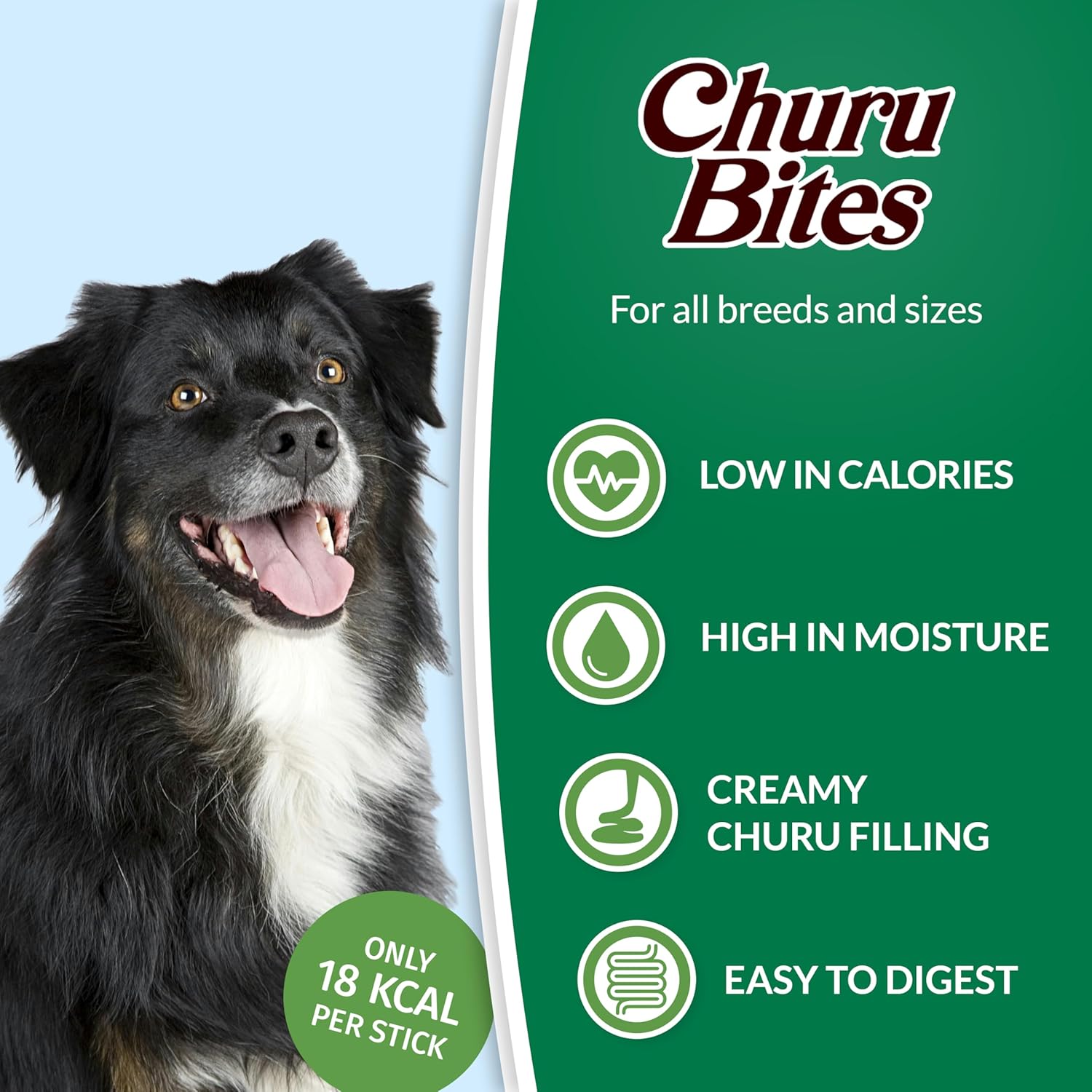 Churu Bites 8 Pack Dog Treat - Chicken Recipe wraps Chicken with Tuna Recipe - 8 x 12g