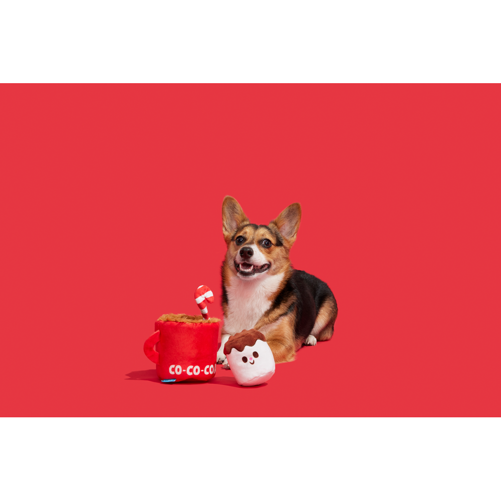BARK Christmas Marshal & Coco Dog Toy - One Size