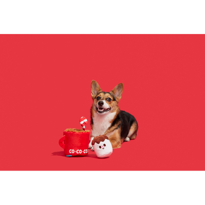 BARK Christmas Marshal & Coco Dog Toy - One Size