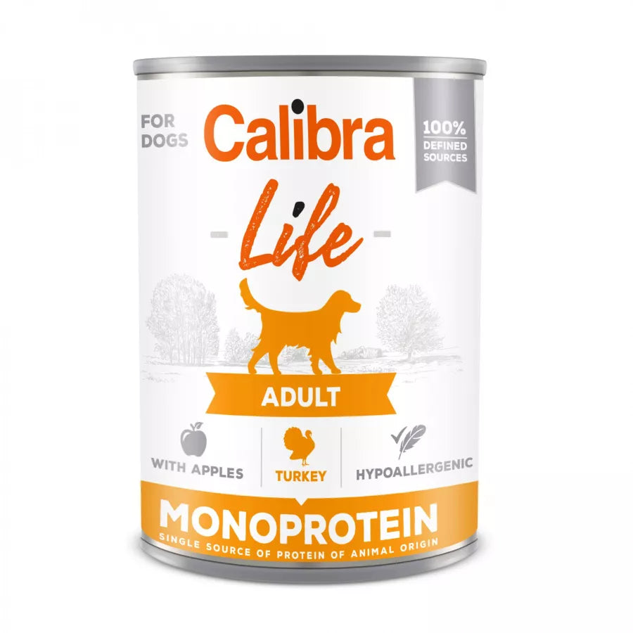 Calibra Dog Life Can Adult Turkey & Apples