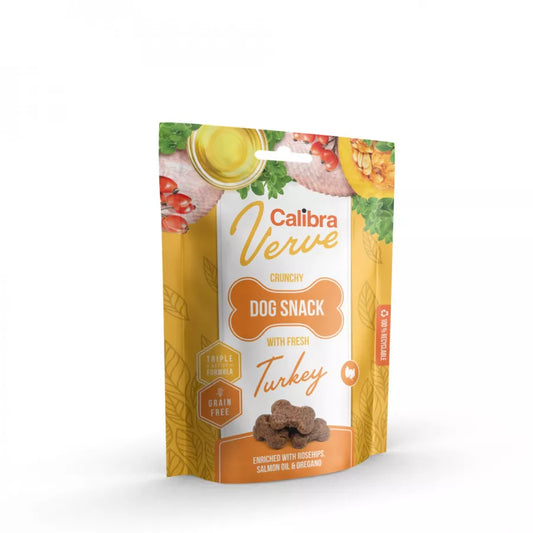 Calibra Verve Dog Crunchy Snack Turkey