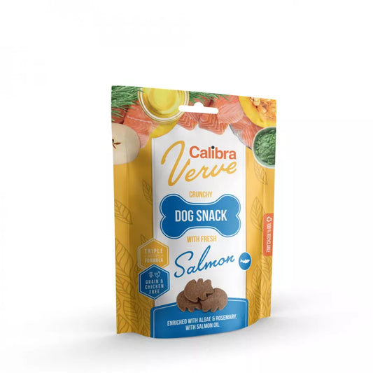 Calibra Verve Dog Crunchy Snack Salmon