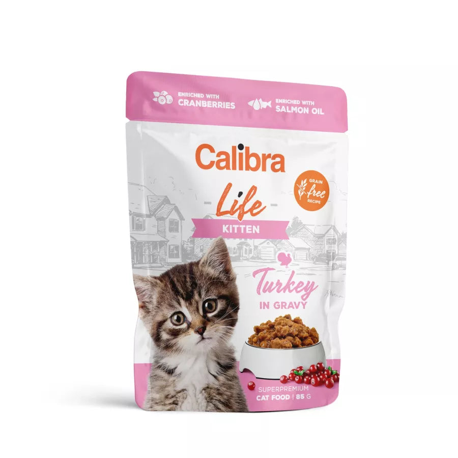 Calibra Cat Life Pouch Kitten Turkey