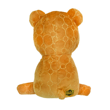 Bite Force Kevlar Tough Plush Bear Squeak and Crinkle Dog Toy