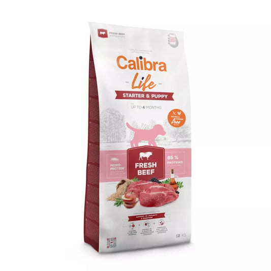 Calibra Dog Life Starter & Puppy Fresh Beef