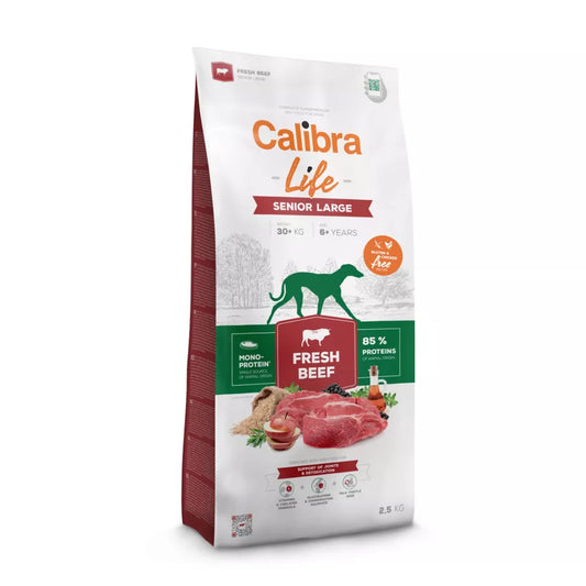 Calibra Dog Life Senior Large Fresh Beef