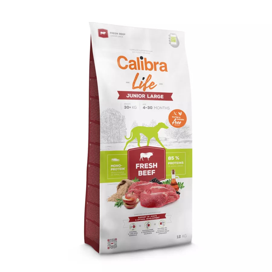 Calibra Dog Life Junior Large Fresh Beef