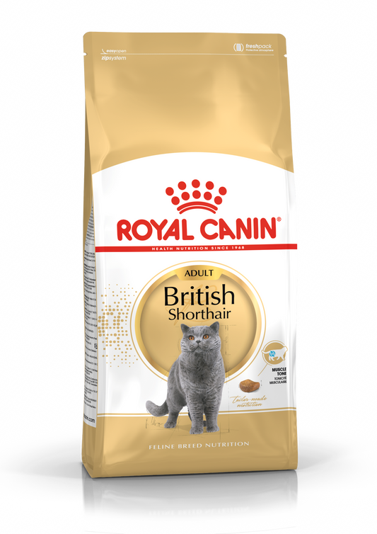 Royal Canin British Shorthair Adult Dry Cat Food - 400g