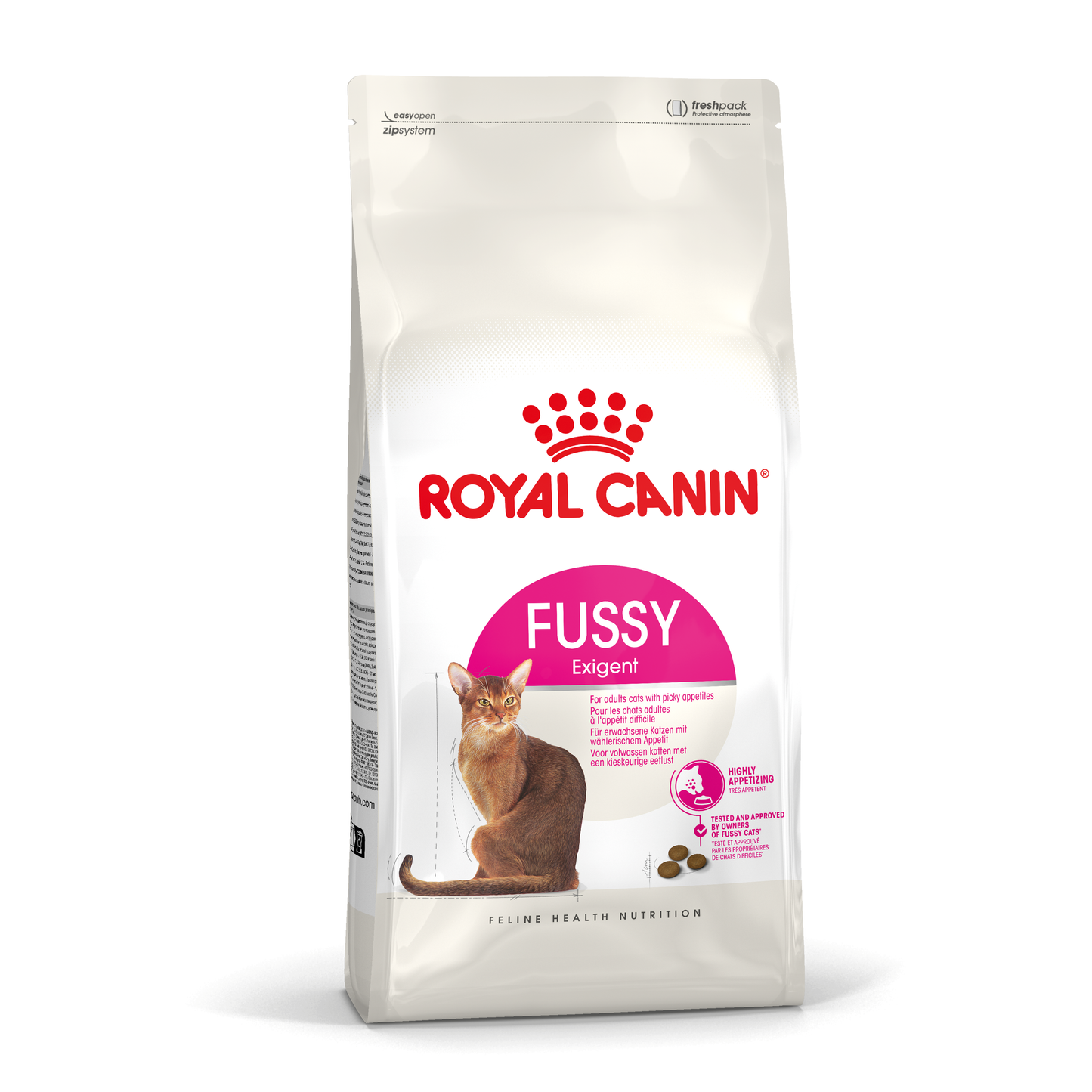 Royal Canin Fussy Adult Dry Cat Food - 50g, 400g, 2kg, 4kg & 10kg