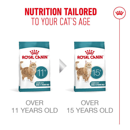 Royal Canin Ageing 11+ Senior Dry Cat Food - 400g, 2kg & 4kg