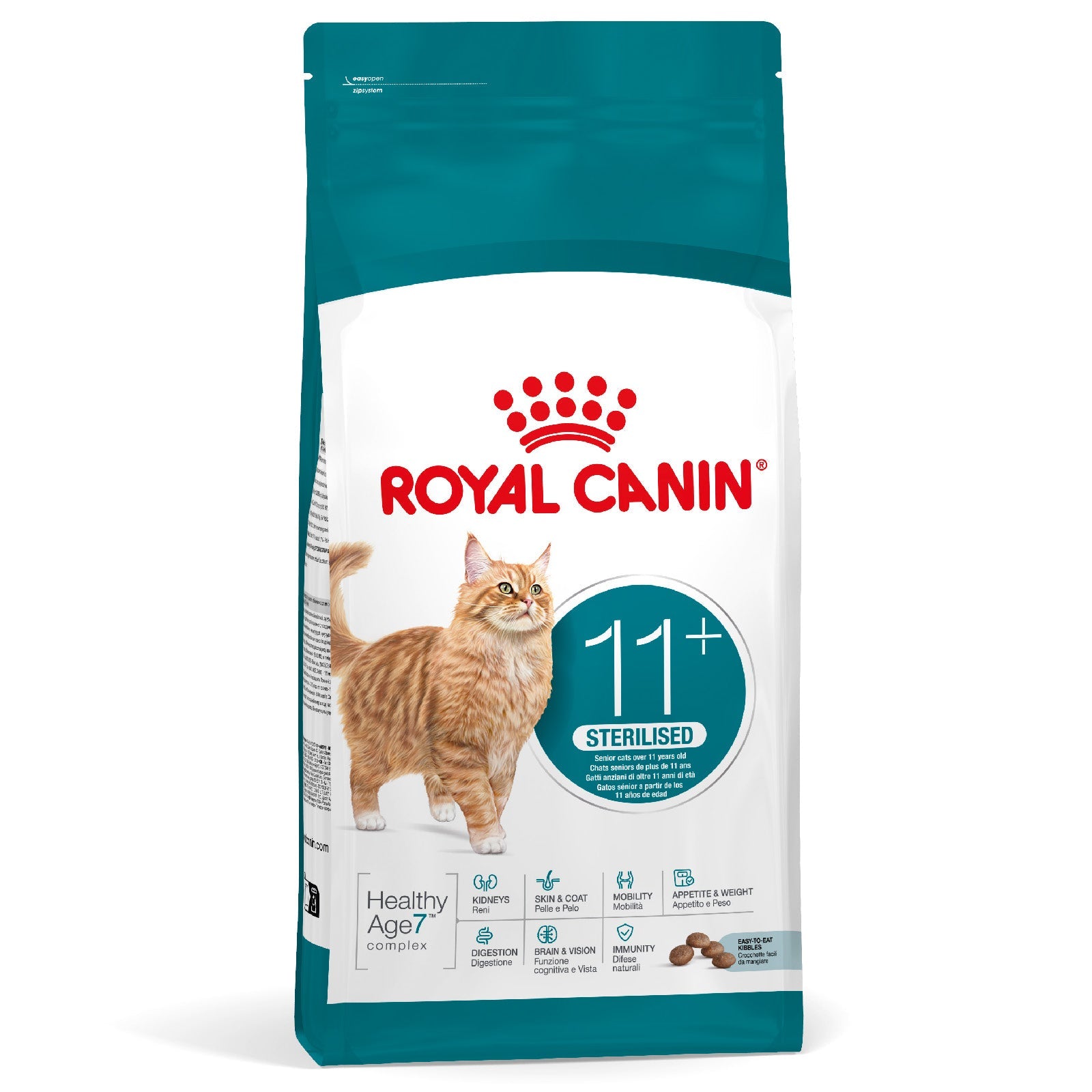 Royal Canin Sterilised Ageing 11+ Senior Dry Cat Food - 400g, 2kg & 4kg