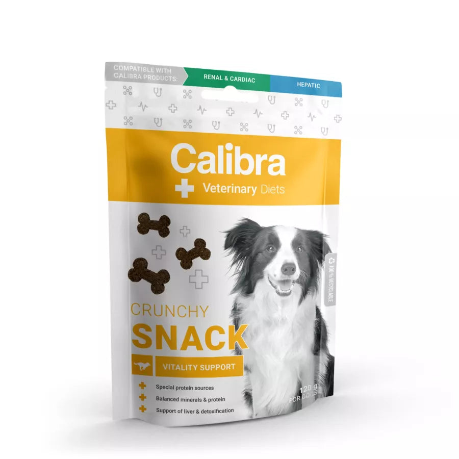 Calibra Veterinary Diet Dog Crunchy Snack Vitality Support