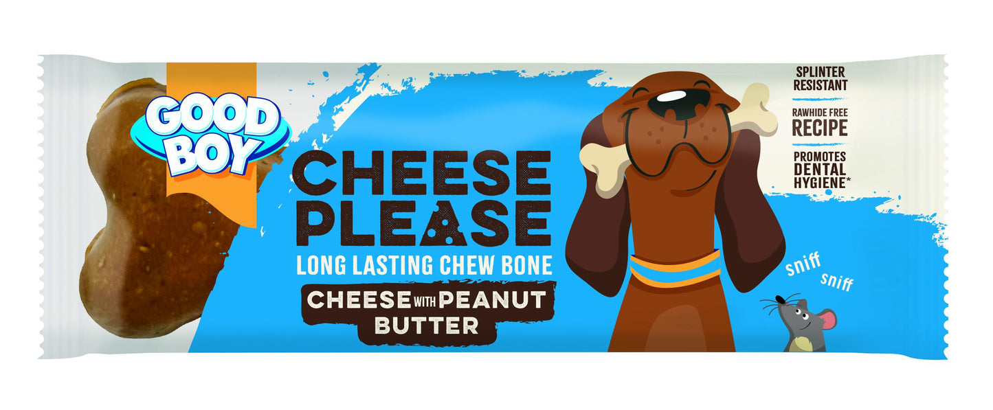 Good Boy Cheese Please Cheese with Peanut Butter Dog Treats