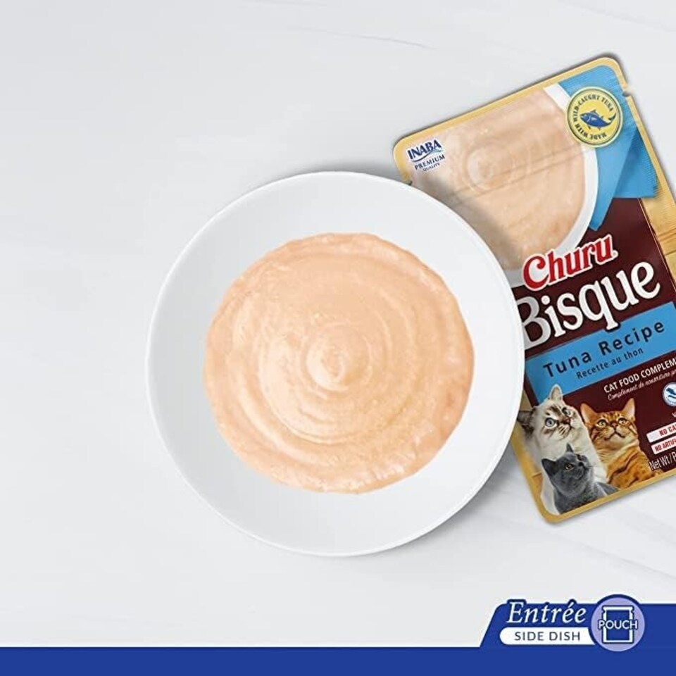 Ciao Bisque Cat Treat - Tuna with Salmon Recipe - 40 g
