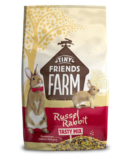 Supreme Tiny Friends Farm Russel Tasty Mix Rabbit Dry Food - 2.5kg & 12.5kg