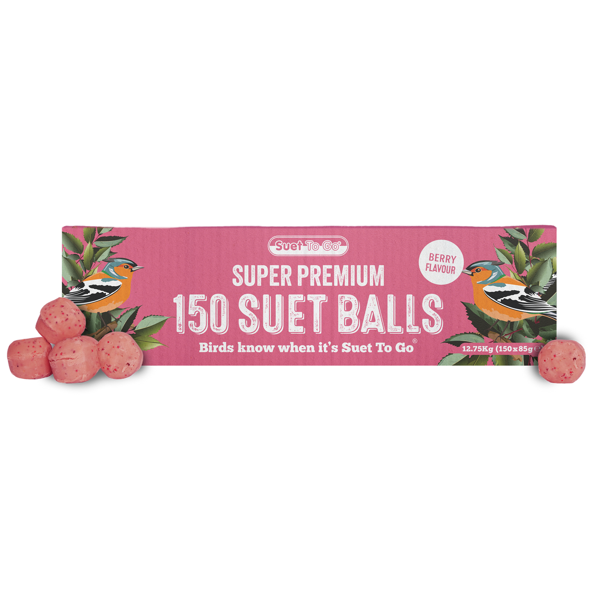 Suet to Go Suet Balls Berry Bulk Super Premium Wild Bird Food