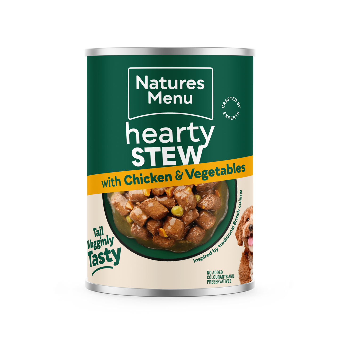 Natures Menu Hearty Stew Wet Dog Food Cans - Chicken & Vegetables