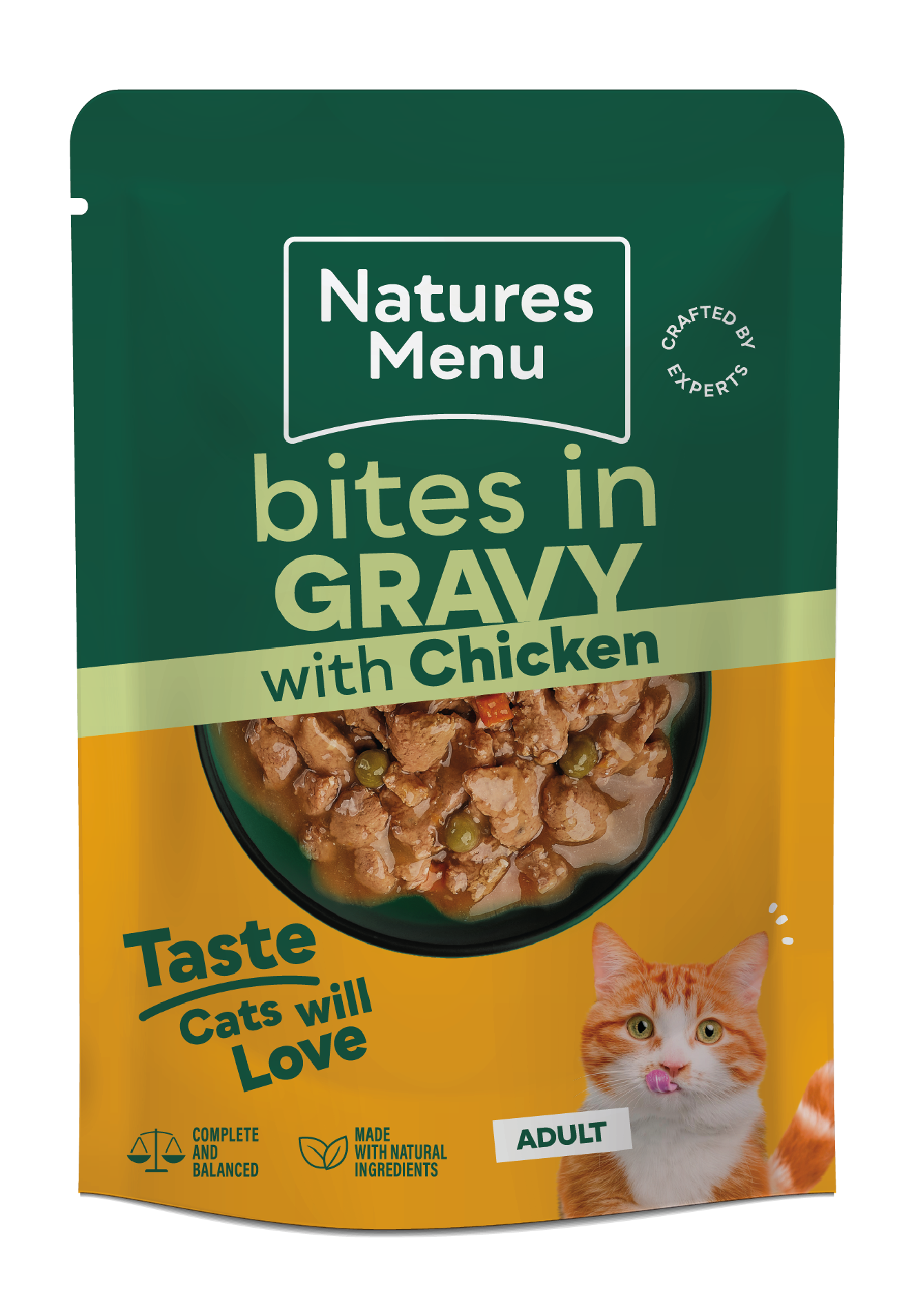 Natures Menu Bites in Gravy Variety Multipack Wet Cat Food - 12 x 85g