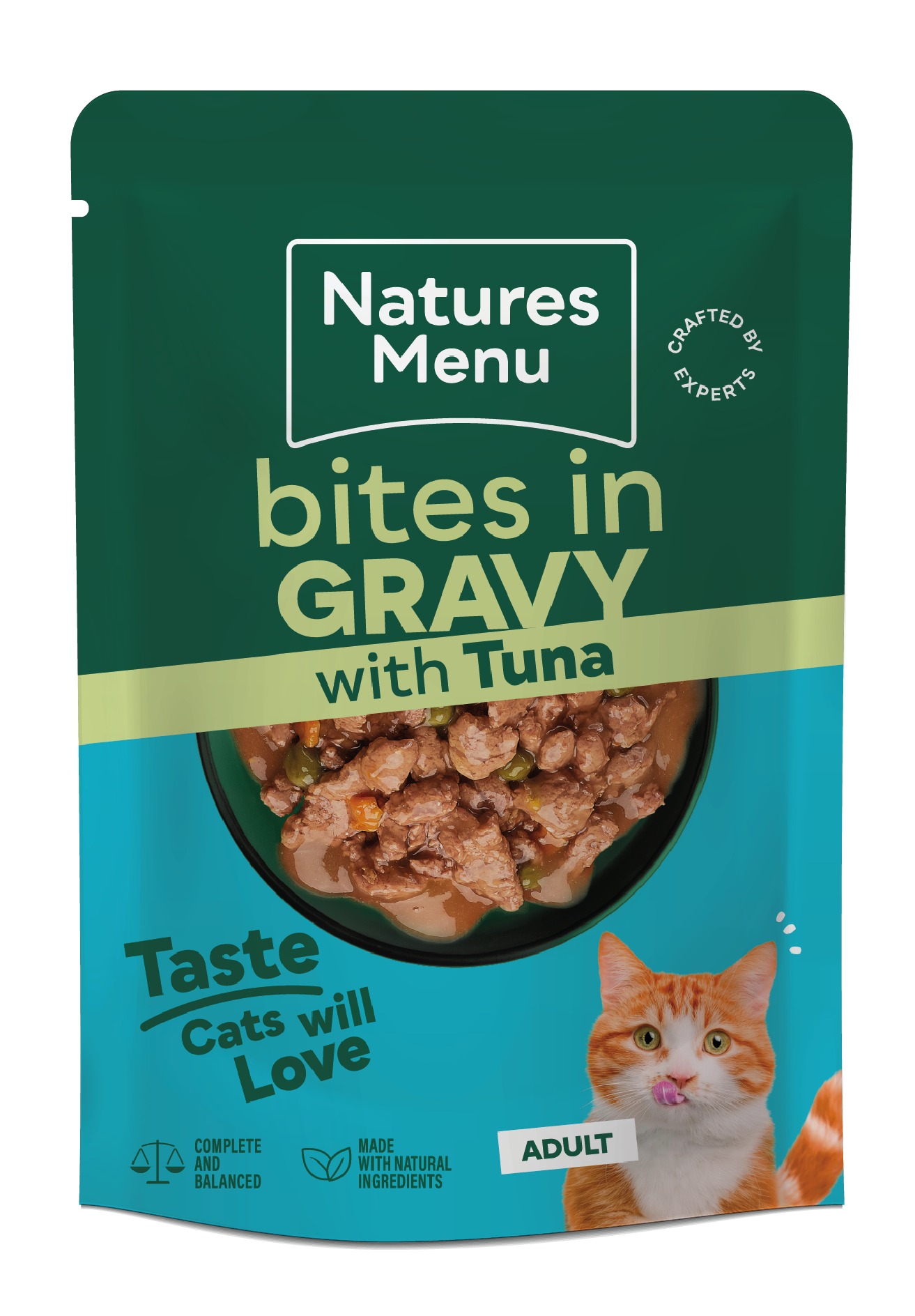 Natures Menu Bites in Gravy Variety Multipack Wet Cat Food - 12 x 85g