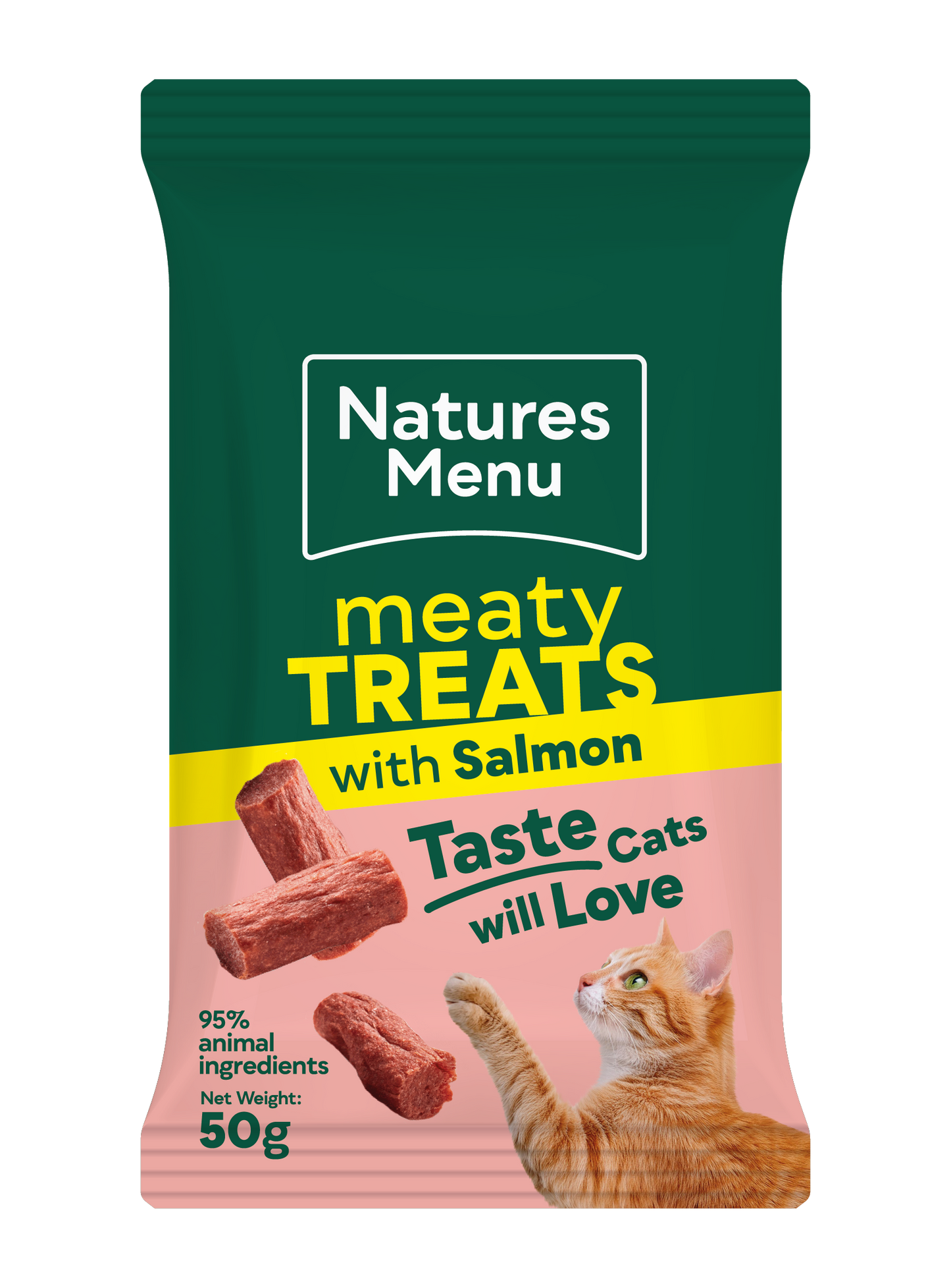 Natures Menu Cat Meaty Treats with Salmon