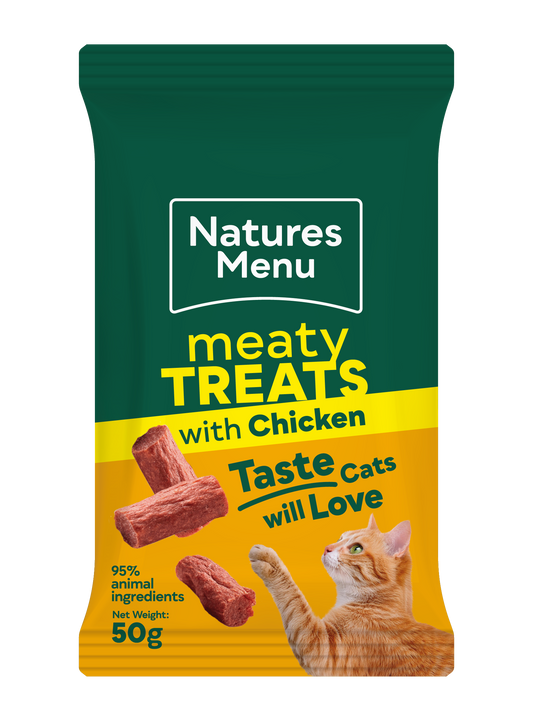 Natures Menu Cat Meaty Treats with Chicken