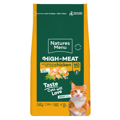 Natures Menu High in Meat with Chicken Adult Dry Cat Food