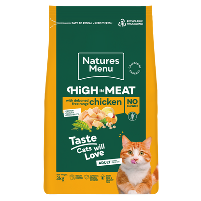 Natures Menu High in Meat with Chicken Adult Dry Cat Food