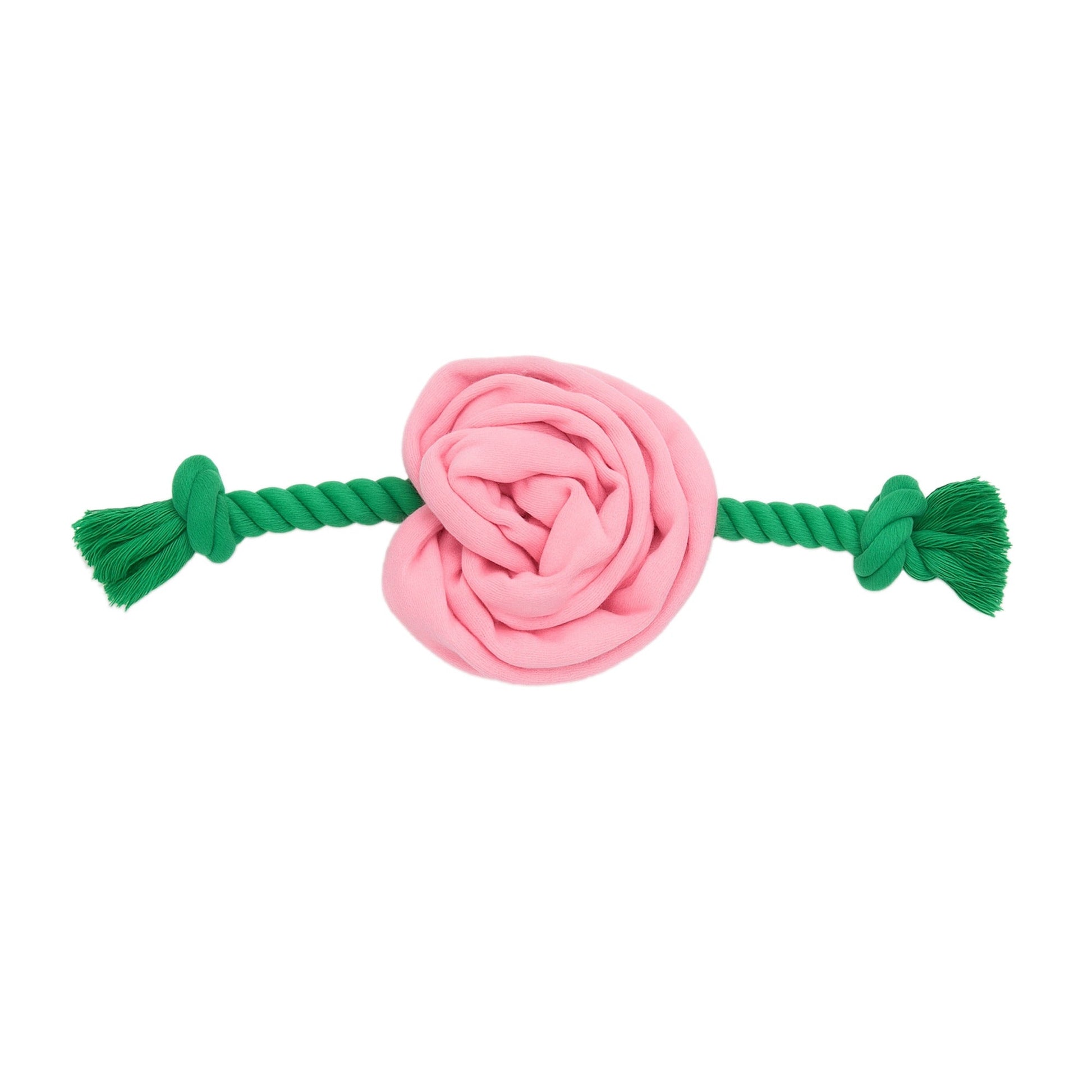 Front View of Cath Kidston Dolly Rose Rope Dog Toy - One Size