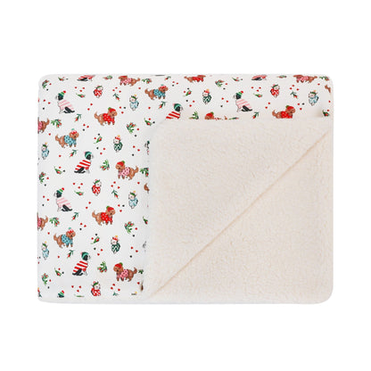 Cath Kidston Dogs & Roses Pet Blanket - 100 x 120cm