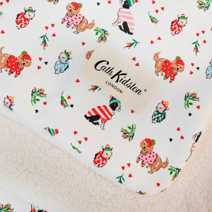Cath Kidston Dogs & Roses Pet Blanket - 100 x 120cm