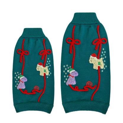 Cath Kidston Dogs & Roses Pet Jumper - Small, Medium & Large