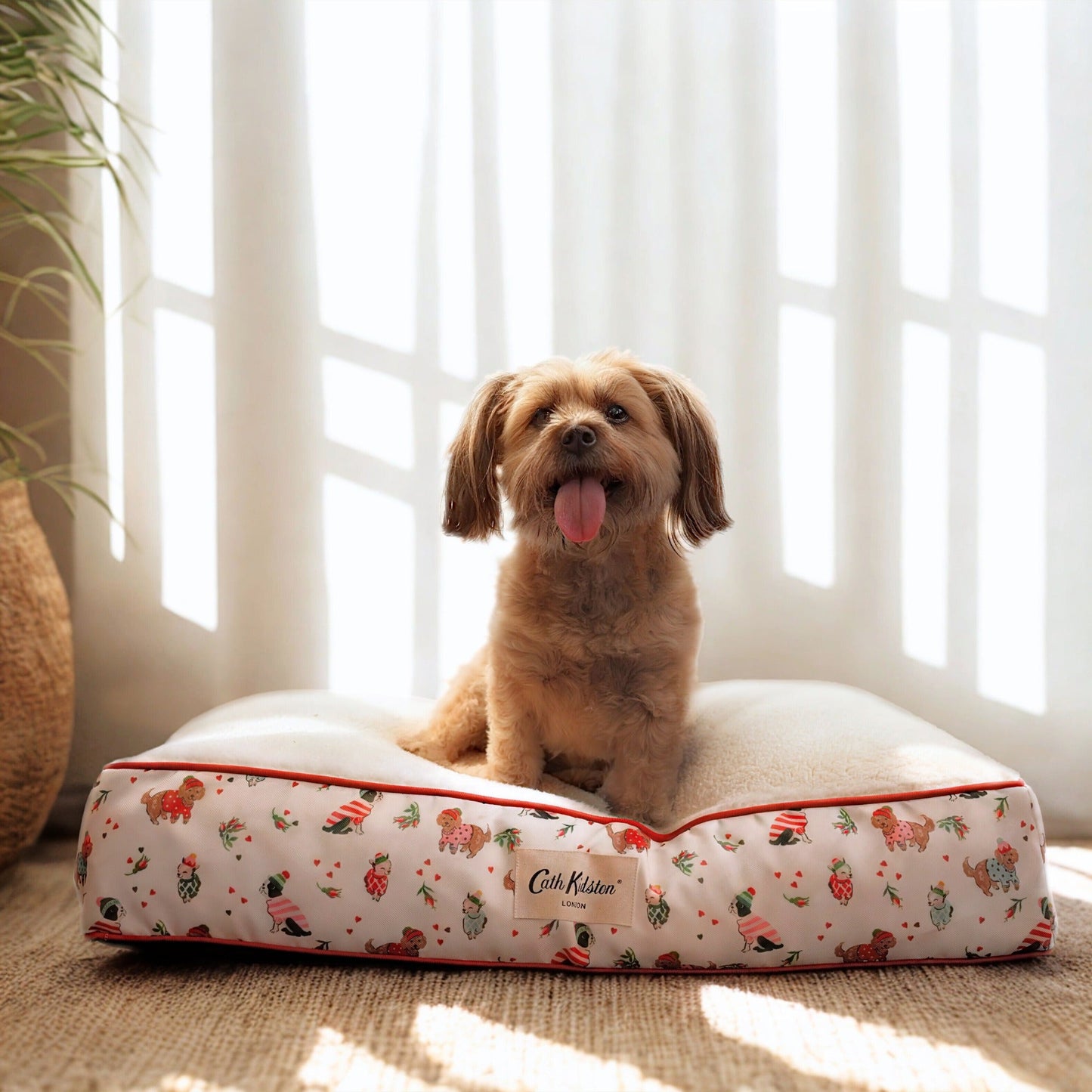 Cath Kidston Dogs & Roses Dog Mattress - Small, Medium & Large