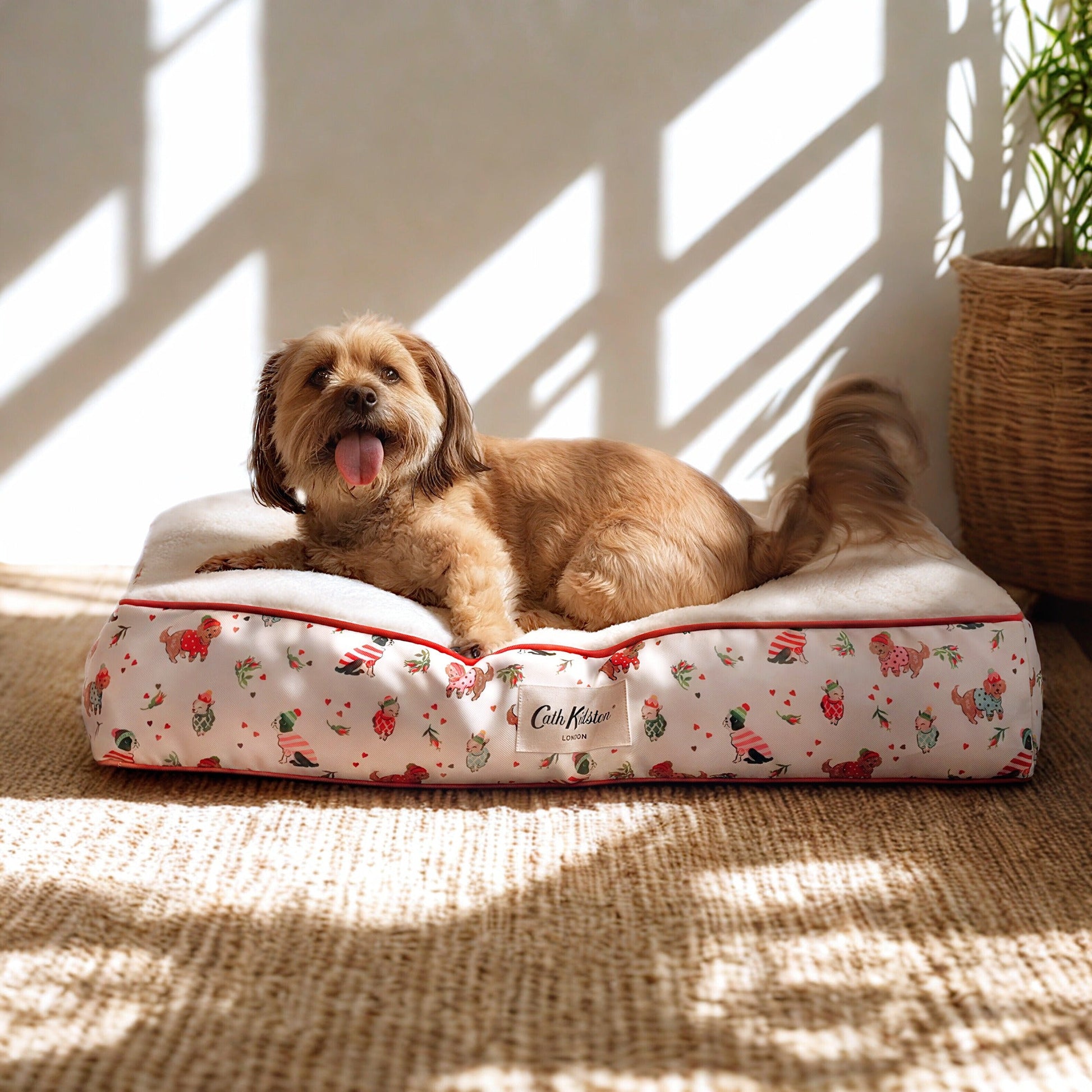 Cath Kidston Dogs & Roses Dog Mattress - Small, Medium & Large