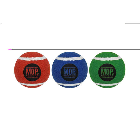 Ministry Of Pets Tennis Balls 3 Pack Dog Toy