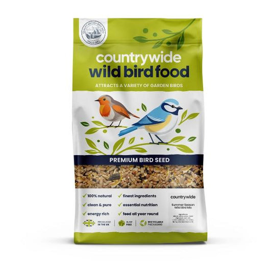 Front View of Countrywide Summer Season Wild Bird Mix - 20kg