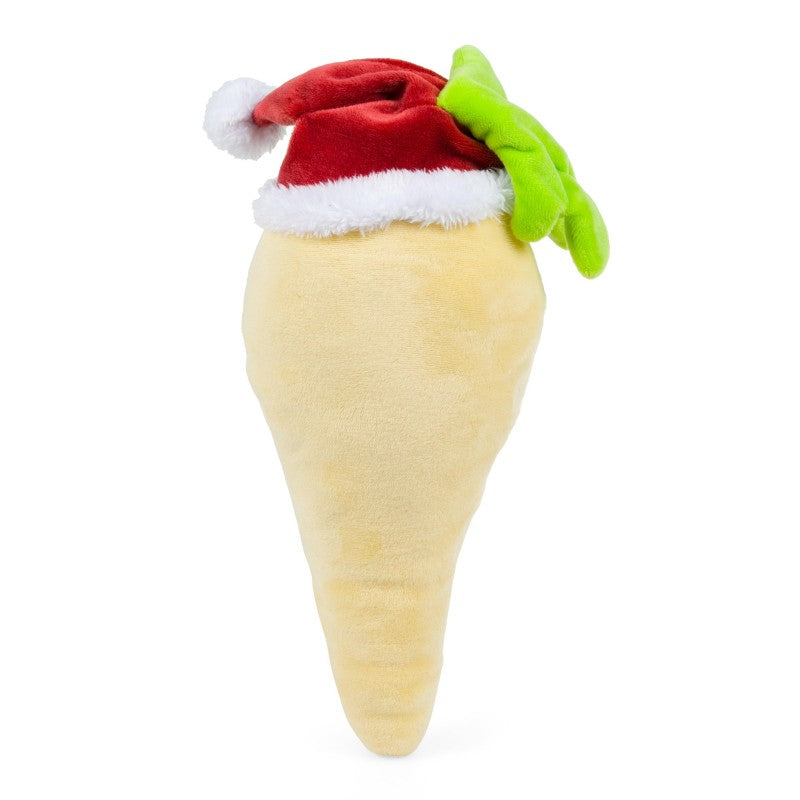 Petface Peter Parsnip Plush Christmas Dog Toy