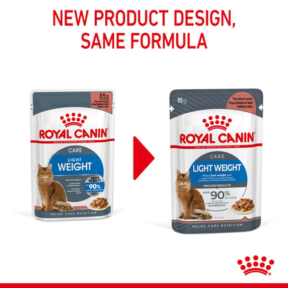 Royal Canin Light Weight Care Adult Thin Slices in Gravy Wet Cat Food