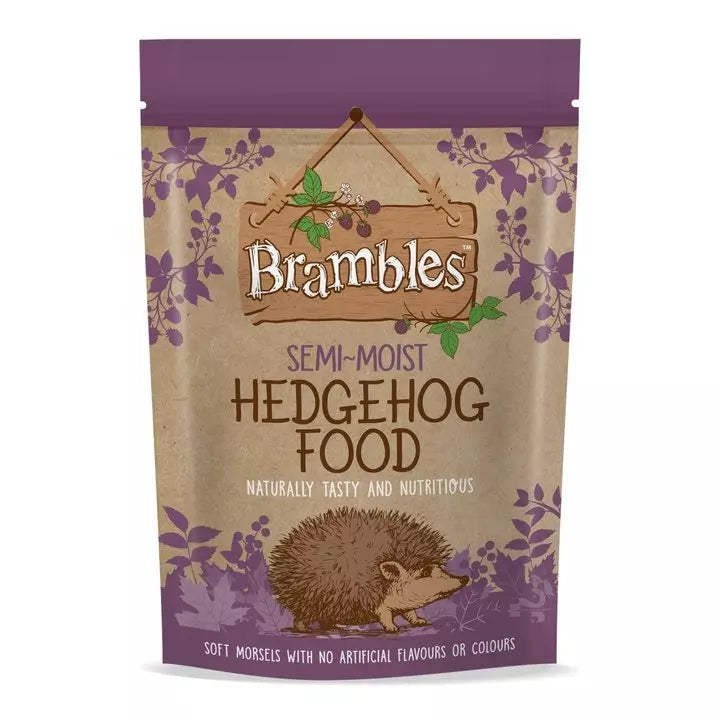 Front View of Brambles Semi-Moist Hedgehog Food - 1.3kg