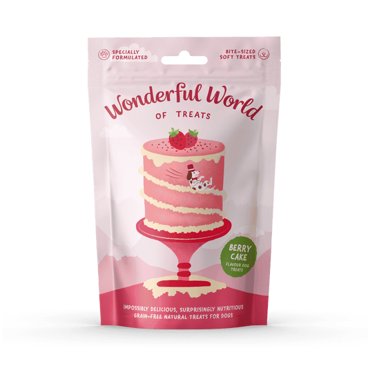 Wonderful World of Treats Berry Cake Dog Treats
