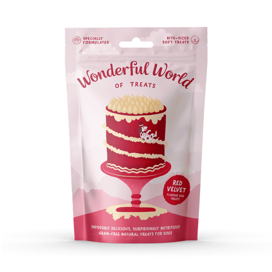 Wonderful World of Treats Red Velvet Cake Dog Treats