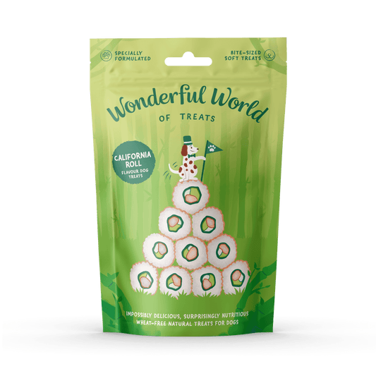 Wonderful World of Treats California Roll Dog Treats