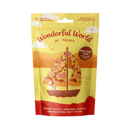 Wonderful World of Treats Meat Feast Pizza Dog Treats
