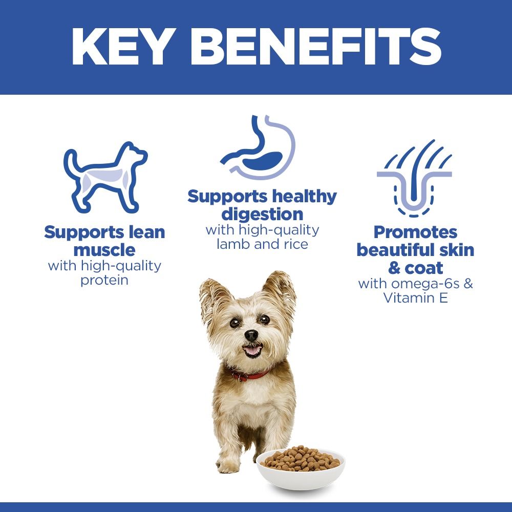 Hill's Science Plan Adult Small & Mini Breed Dry Dog Food with Lamb & Rice