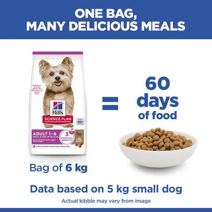 Hill's Science Plan Adult Small & Mini Breed Dry Dog Food with Lamb & Rice