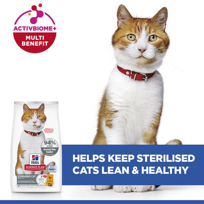 Hill's Science Plan Sterilised Cat Adult Cat Dry Food - Chicken