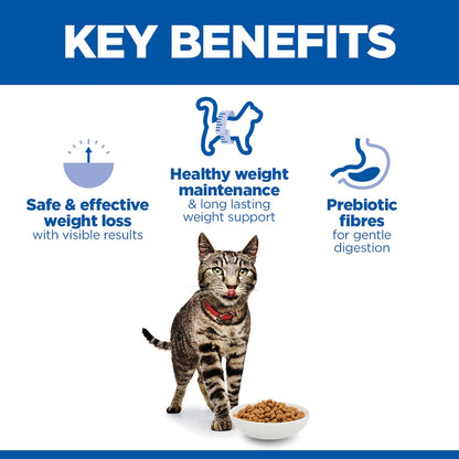 Hill's Science Plan Perfect Weight Adult 1+ Dry Cat Food - Chicken