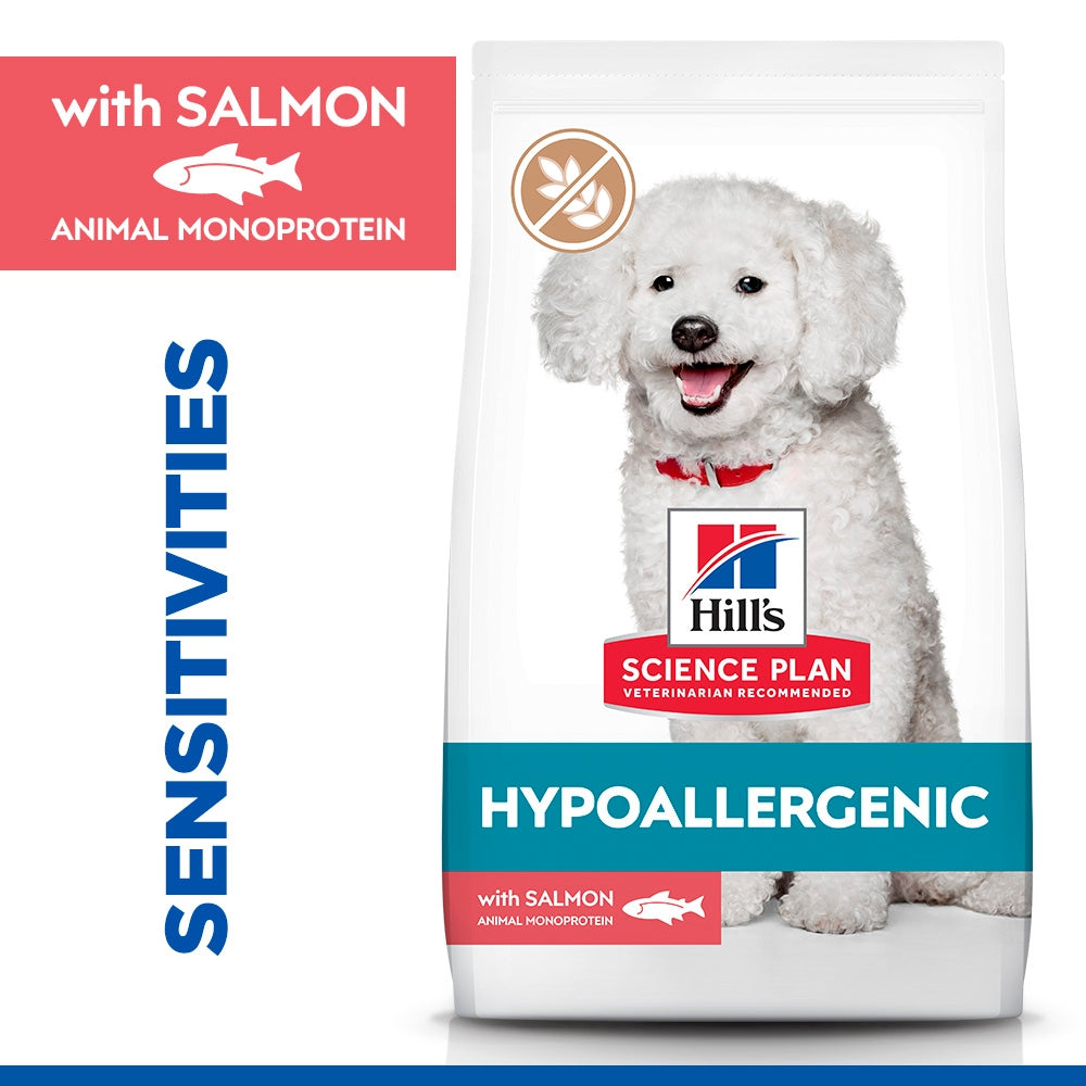 Hill's Science Plan Hypoallergenic Small & Mini Adult Dry Dog Food - Salmon