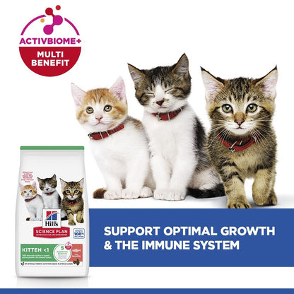 Hill's Science Plan Kitten Dry Cat Food with Salmon