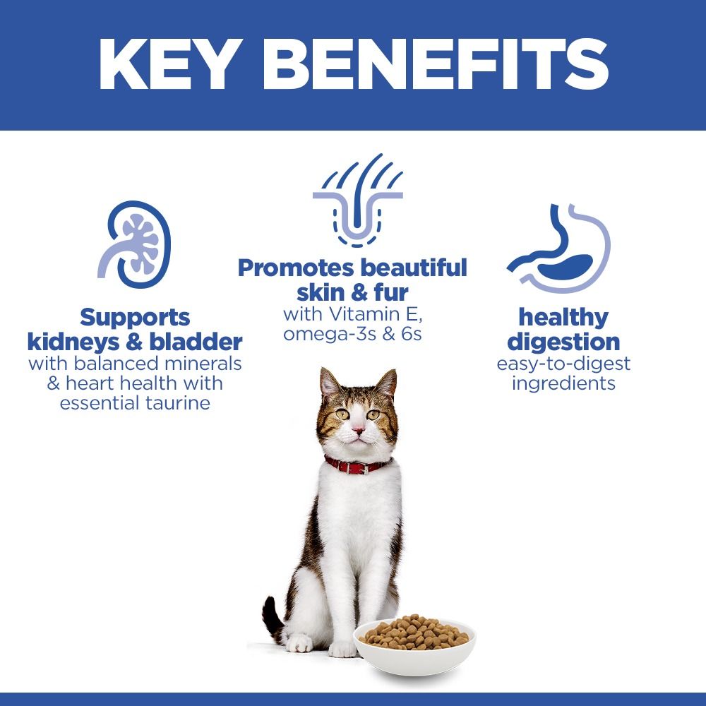 Hill's Science Plan Mature Adult Dry Cat Food with Salmon