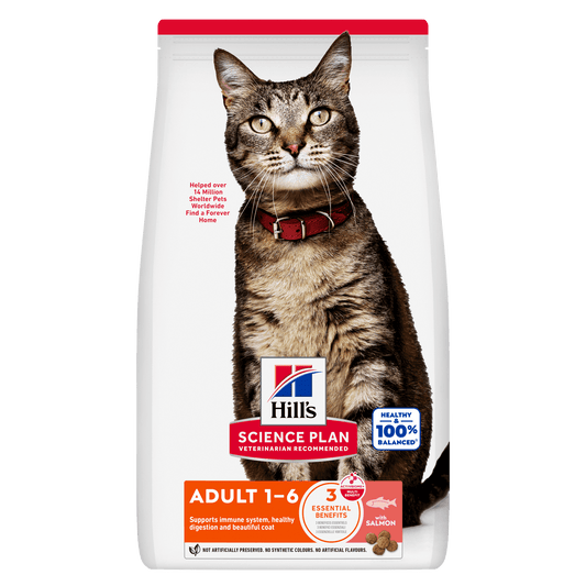 Hill's Science Plan Adult Dry Cat Food with Salmon